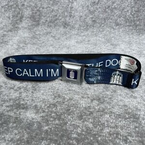 Doctor Who Buckle-Down "Keep Calm I'm the Doctor" Adjustable Belt 24"-44"‎ Waist